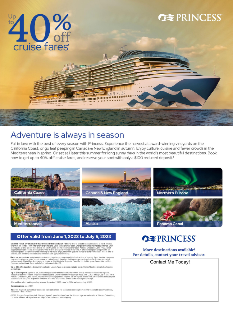 best travel agent for princess cruises