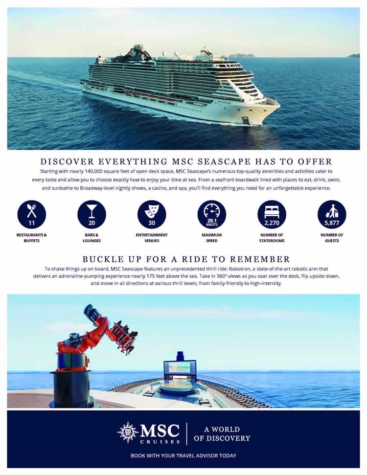 msc cruises agent contact number